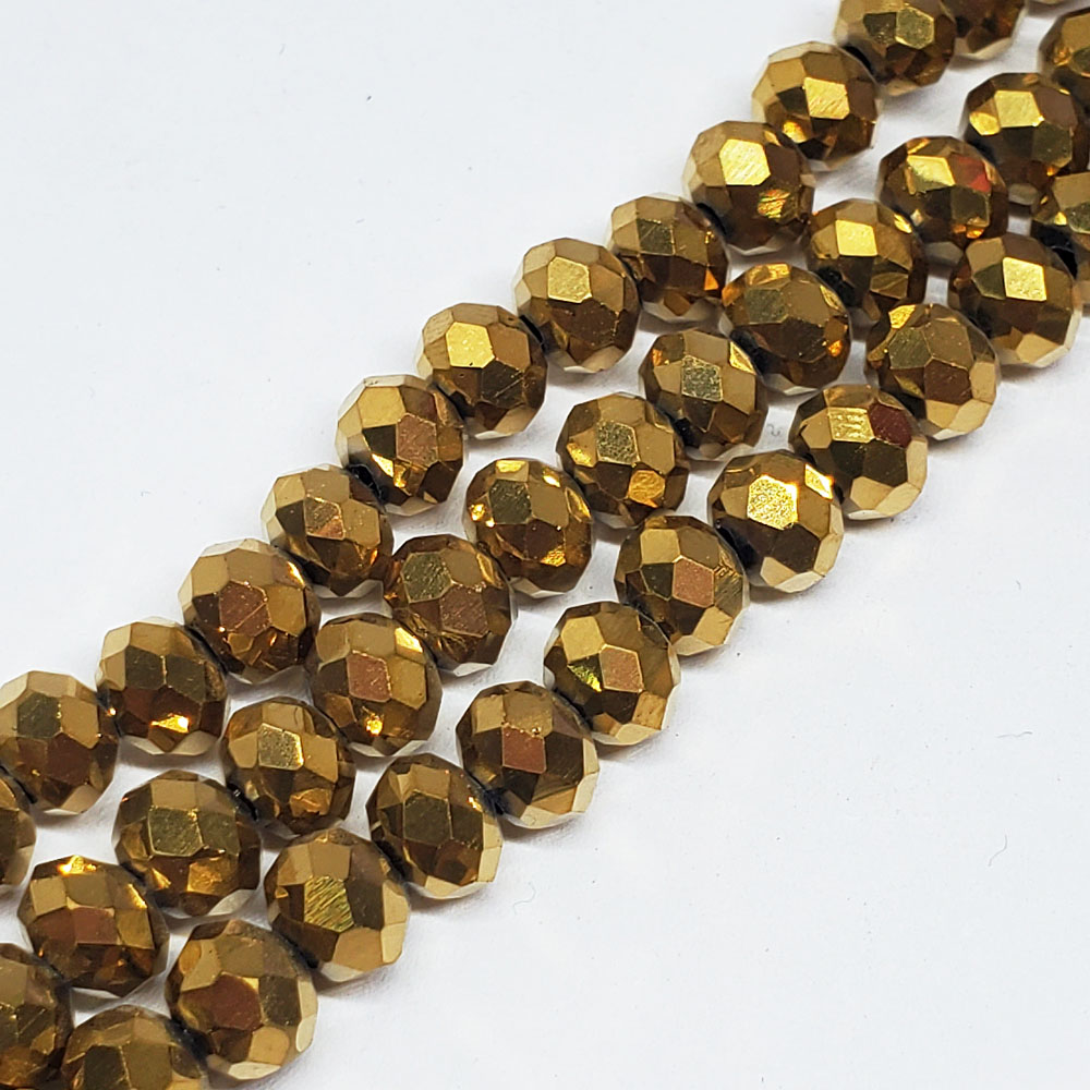 CRISTAL DONA DORADO 7*8 MM