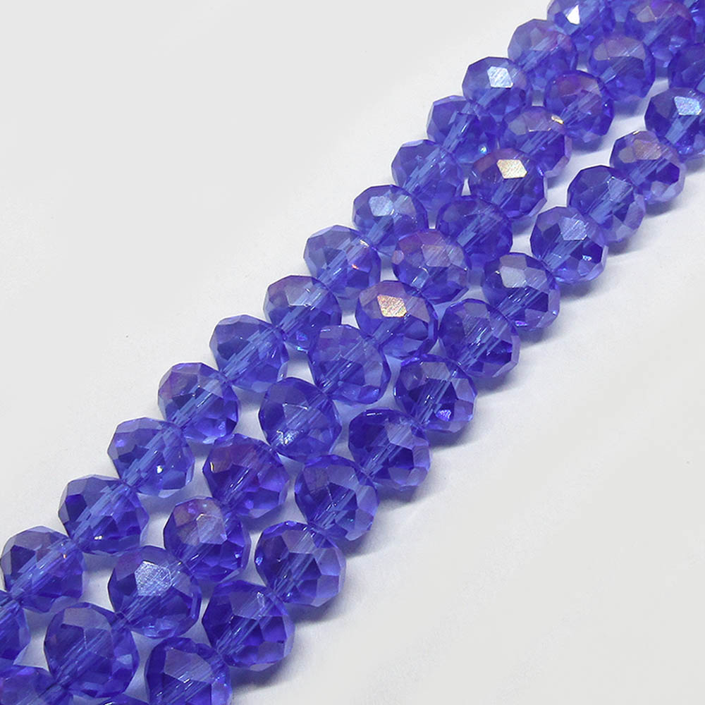 CRISTAL DONA AZUL TORNASOL 7*8 MM