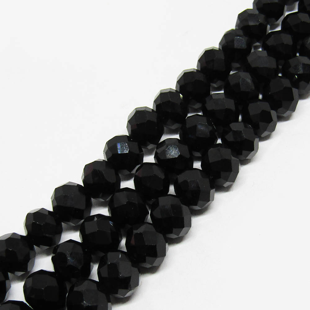 CRISTAL DONA NEGRO 7*8 MM