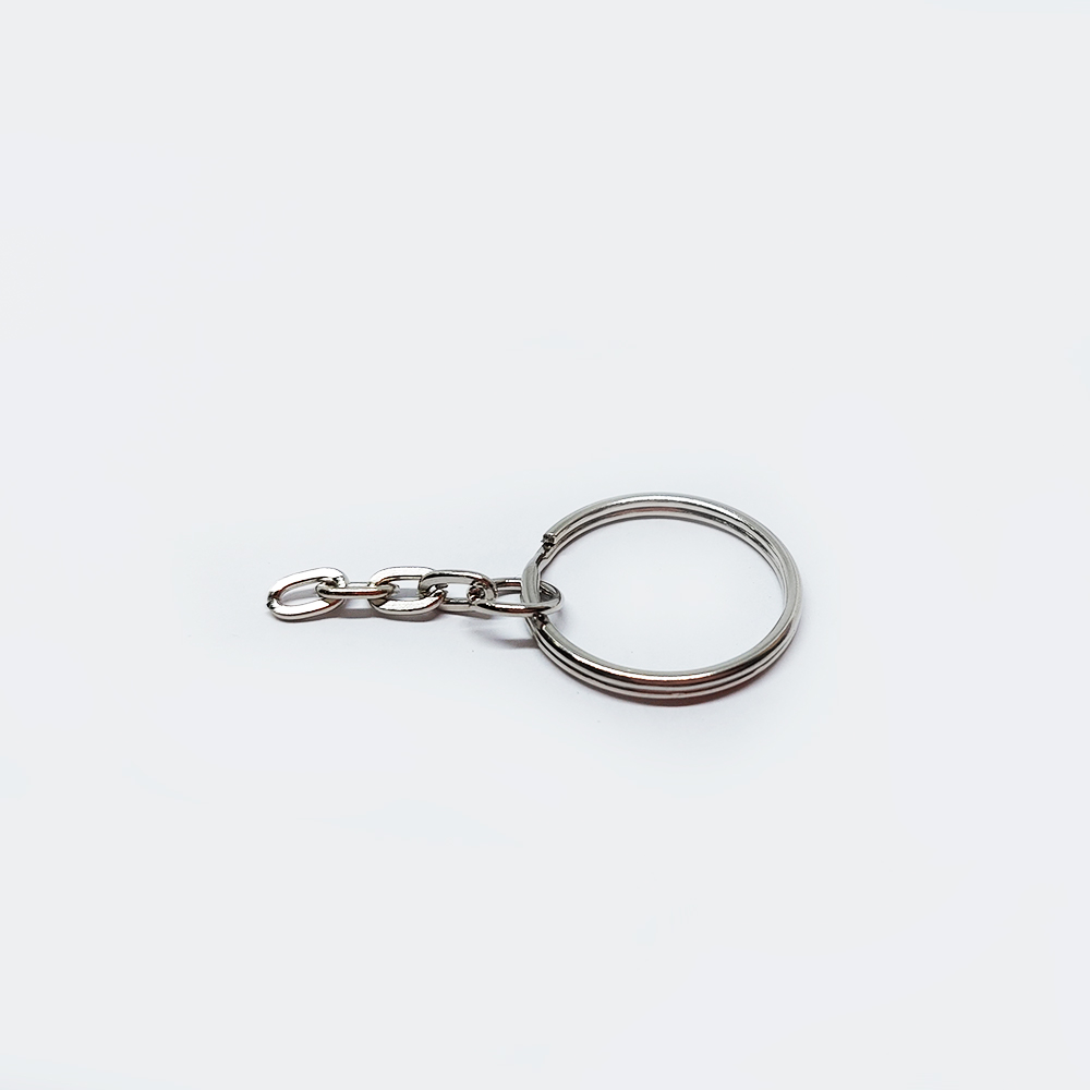 ARGOLLA /LLAVERO /CADENA 1.5*2.5*25MM NIKEL