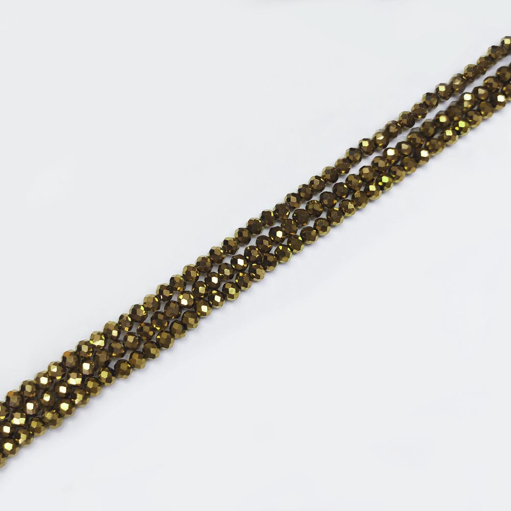 CRISTAL DONA DORADO 3*4 MM