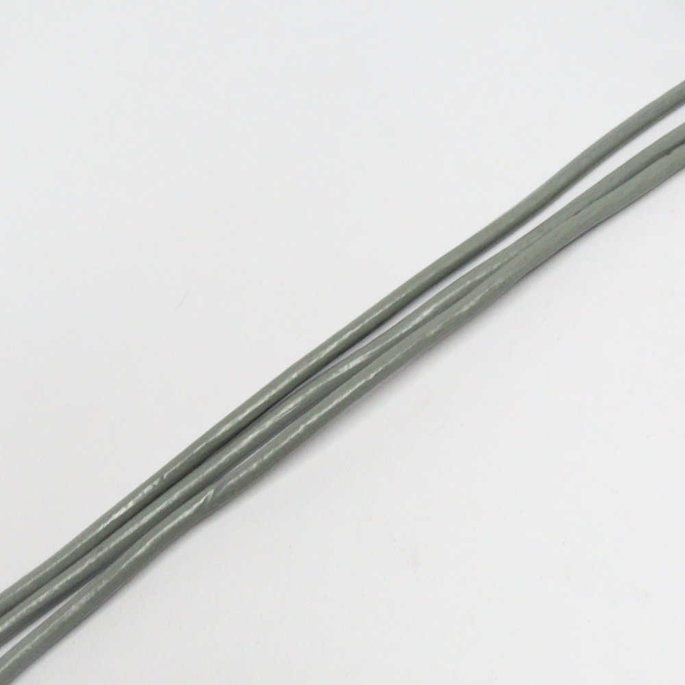 CUERO NATURAL 2MM PLATEADO