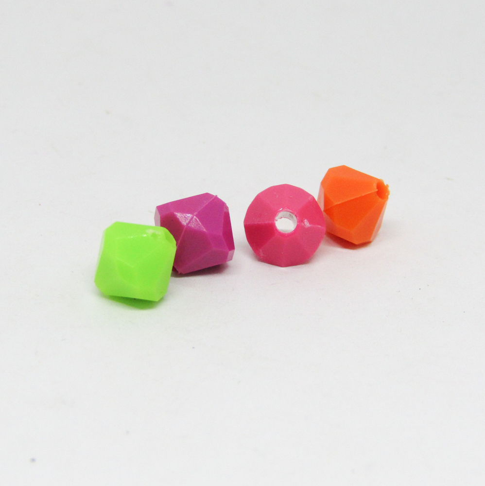 ACRILICO ROMBO MULTICOLOR SOLIDO 8MM