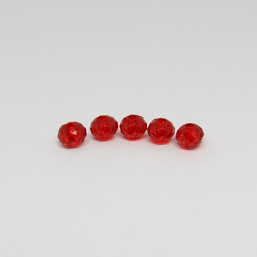 ACRILICO DONA 6MM ROJO