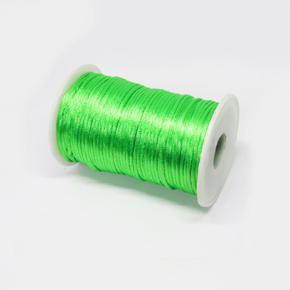 COLA DE RATON ROLLO 2MM   *100 YR VERDE