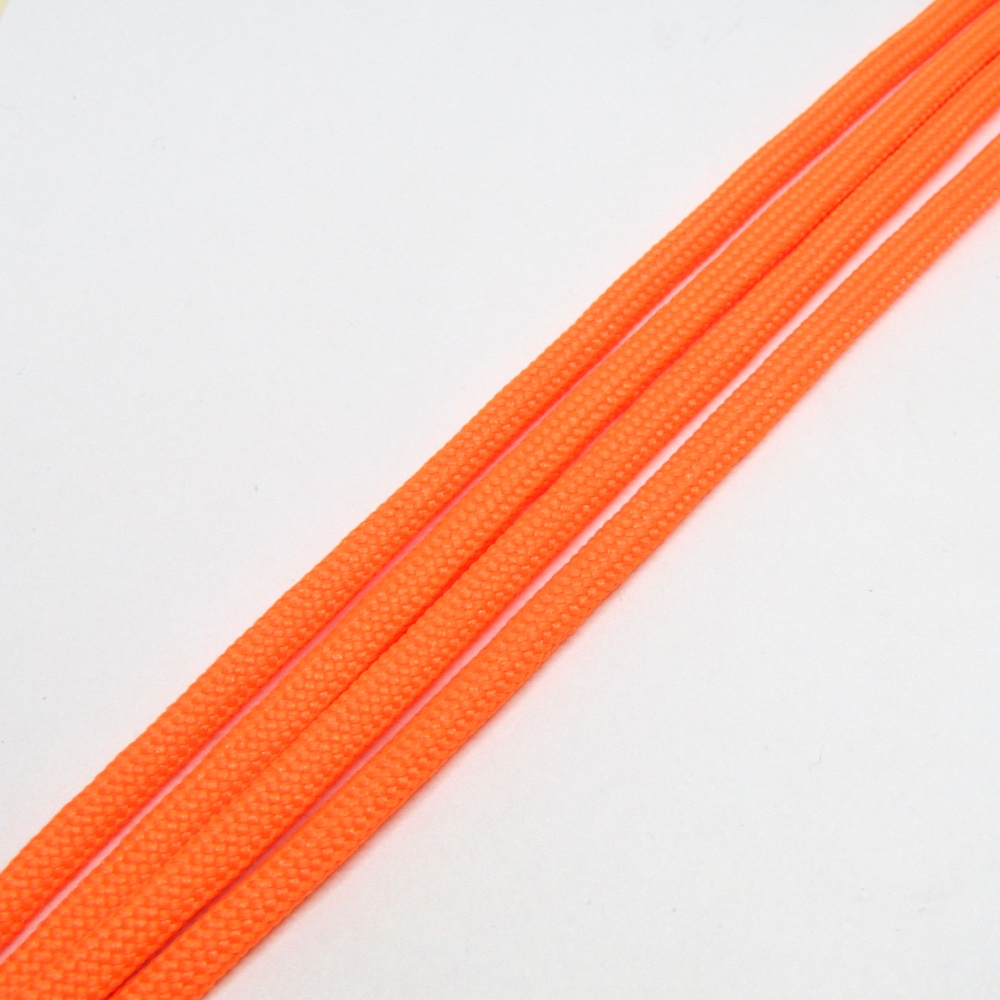 CORDON PARACORD 4MM NARANJA NEON