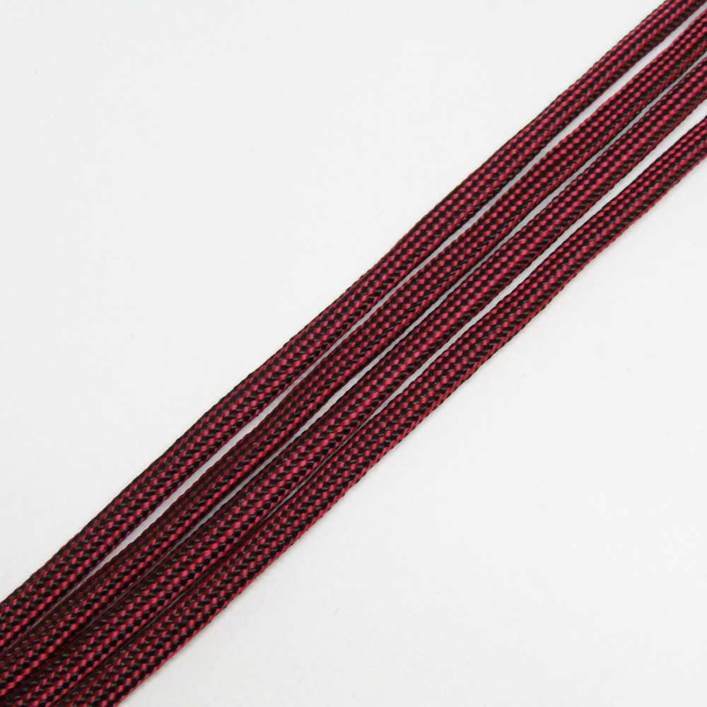 CORDON PARACORD 4MM BENDER ROJO CON NEGRO