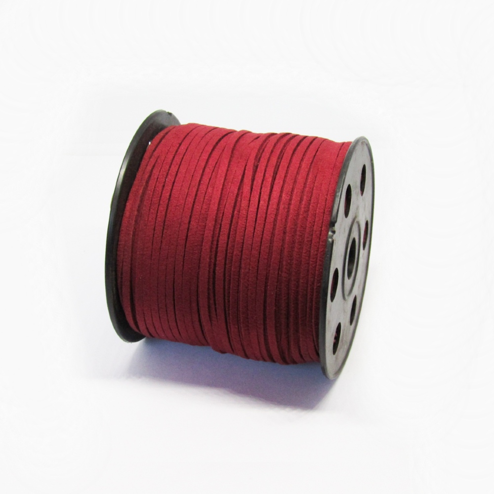 GAMUZA  3*1MM CUERO KOREANO *100 VINO