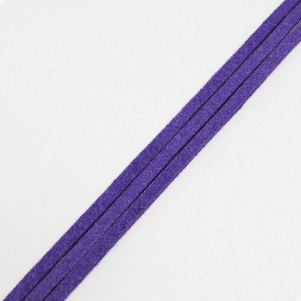 GAMUZA 3*1MM MORADO