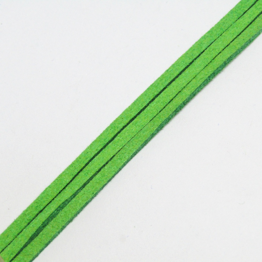 GAMUZA 3*1MM VERDE OSCURO