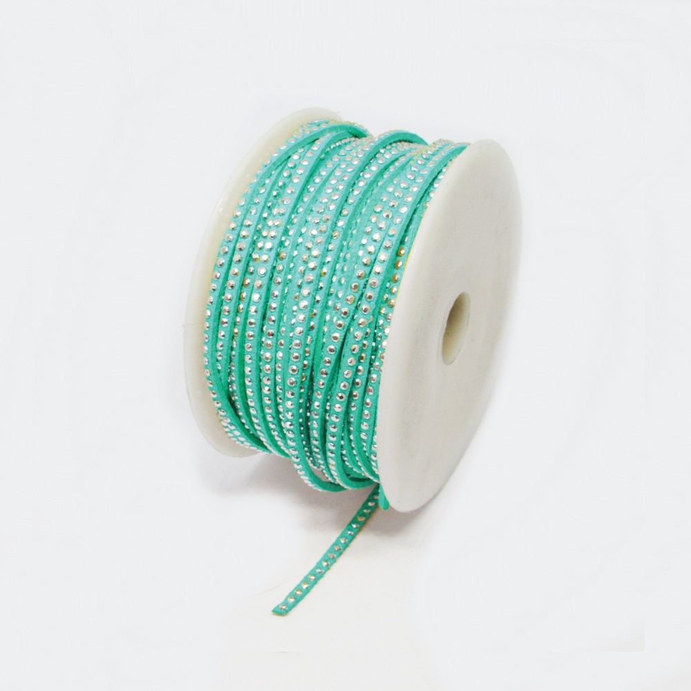 GAMUZA 1 LINEA/TACHE 2MM VERDE MENTA