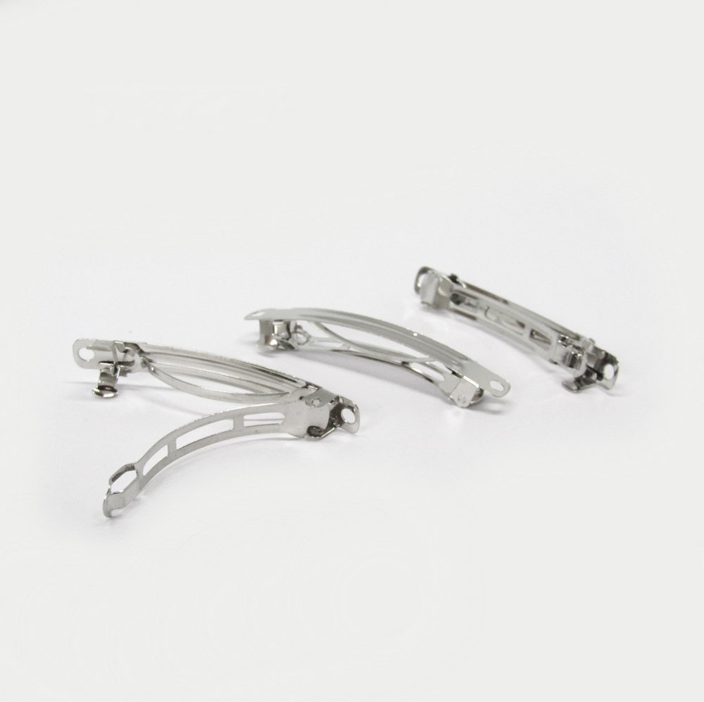 HEBILLA CAIMAN NICKEL #6 *7PCS