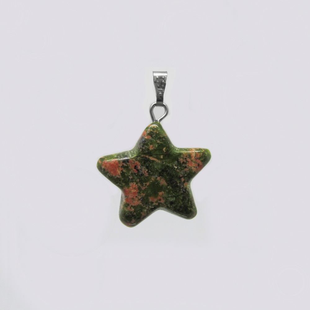 DIJE ESTRELLA PLANA UNAKITA 21*21MM