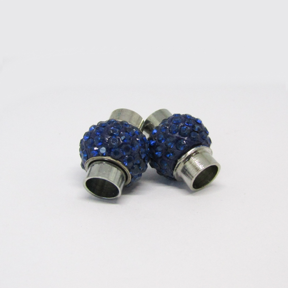 BROCHE IMAN STRASS AZUL
