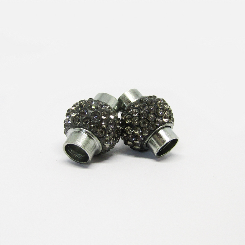 BROCHE IMAN STRASS GRIS