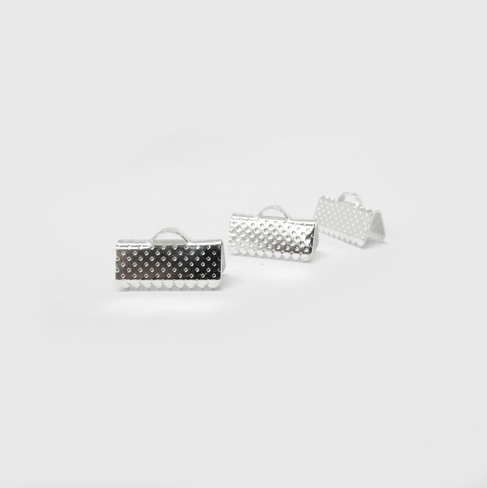 TERMINAL MALETA  14MM PLATEADO *30PCS