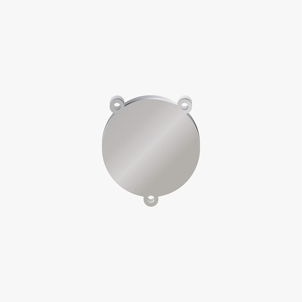 ENCUENTRO ACERO REDONDO 35*1MM 3 ARGOLLAS