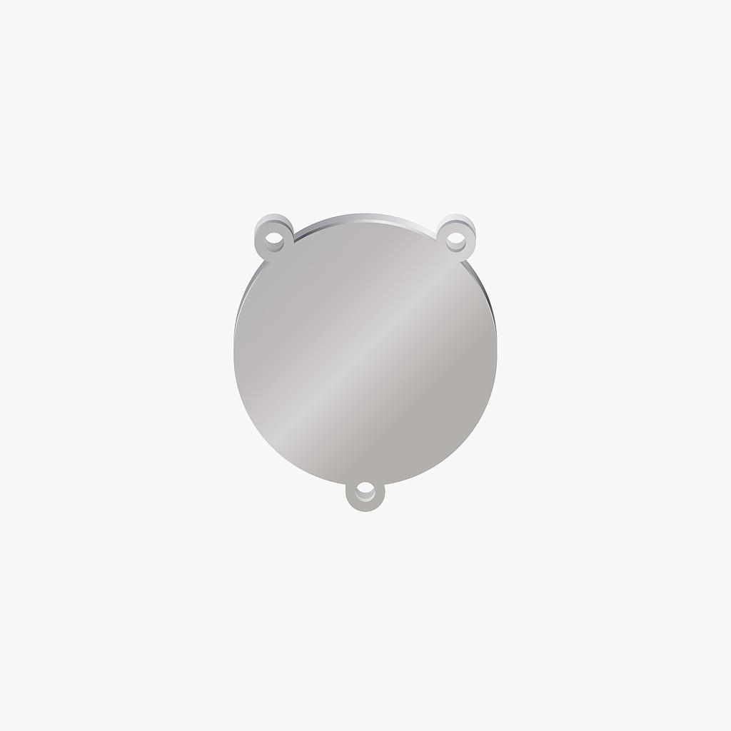 ENCUENTRO ACERO REDONDO 40*1MM 3 ARGOLLAS