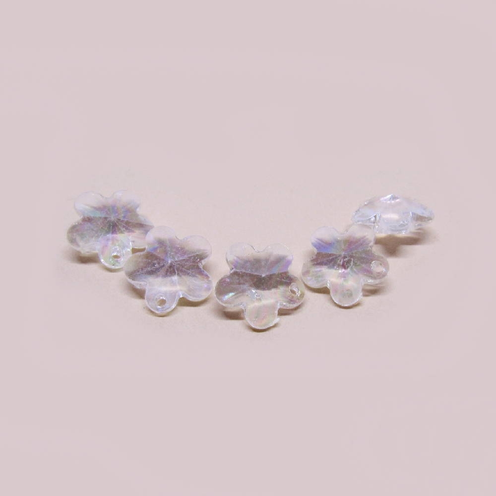 ACRILICO ESTRELLA TRANSPARENTE TORNASOL 13MM