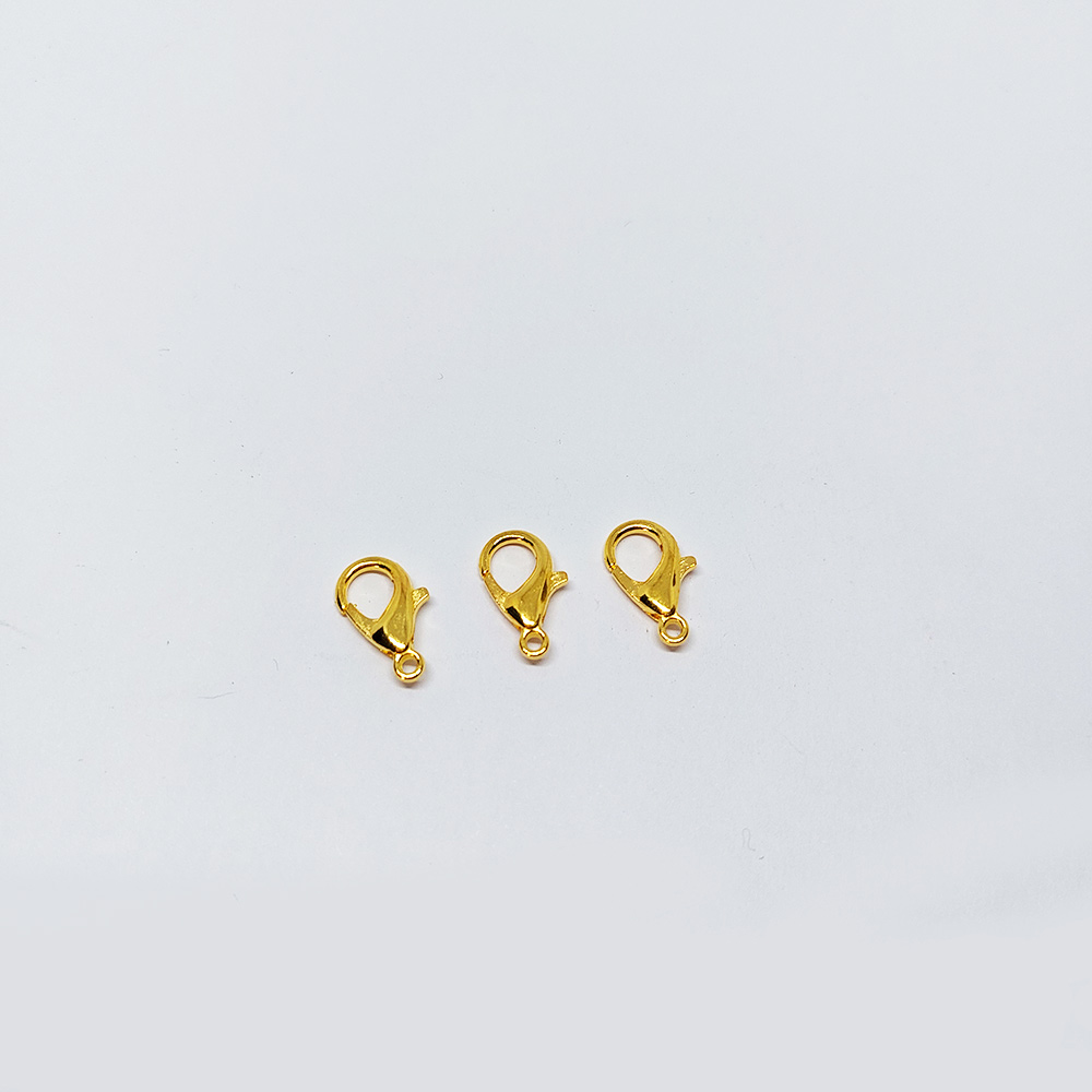 BROCHE PERICO 14MM DORADO