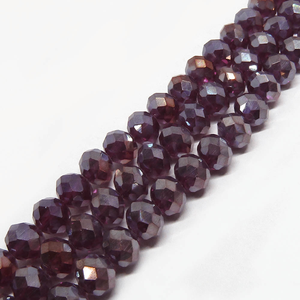 DONA CRISTAL FONDO MORADO TORNASOL 7*8MM