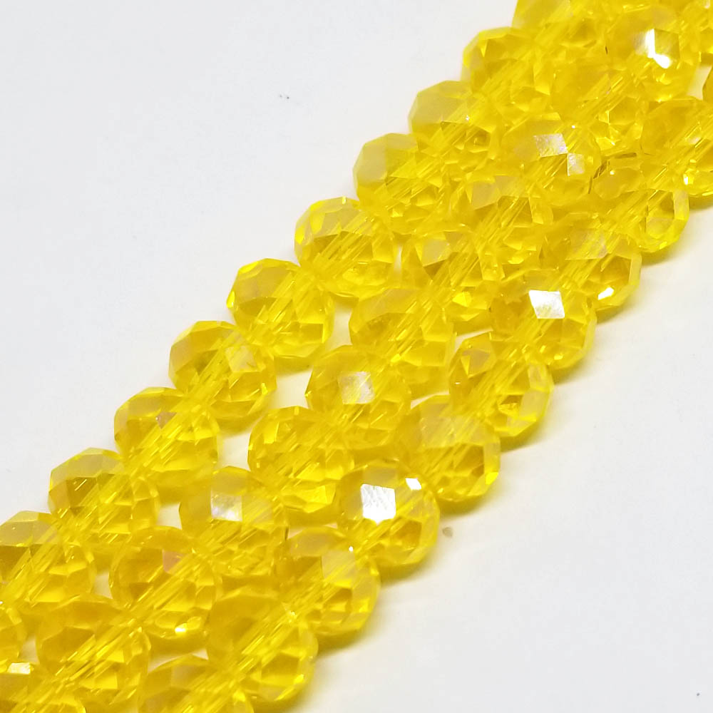 DONA CRISTAL AMARILLO TORNASOL 8*10MM