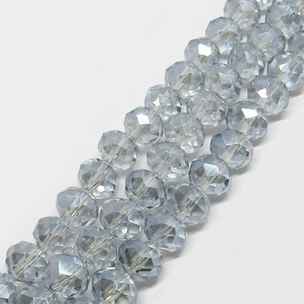 DONA CRISTAL GRIS TORNASOL 8*10MM