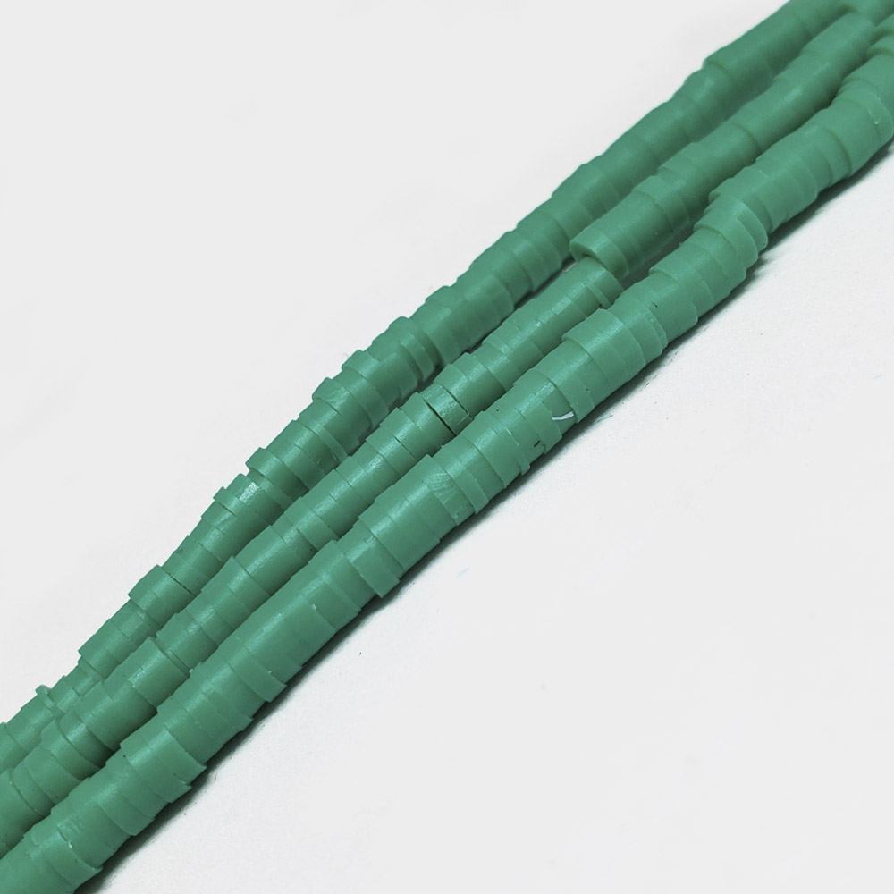 PUKA VERDE TURQUESA CLARO 6MM