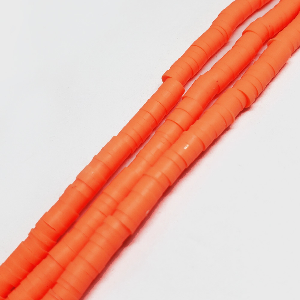 PUKA NARANJA NEON CLARO 8MM