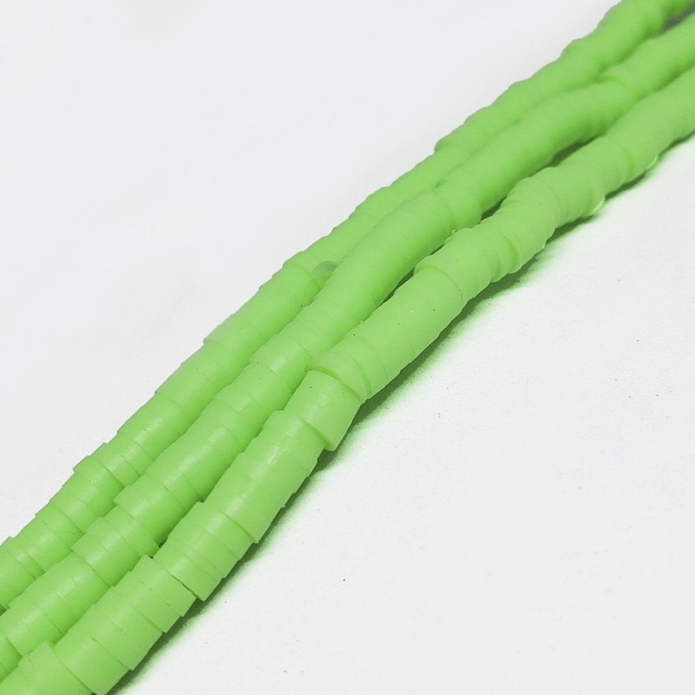 PUKA VERDE NEON CLARO 8MM