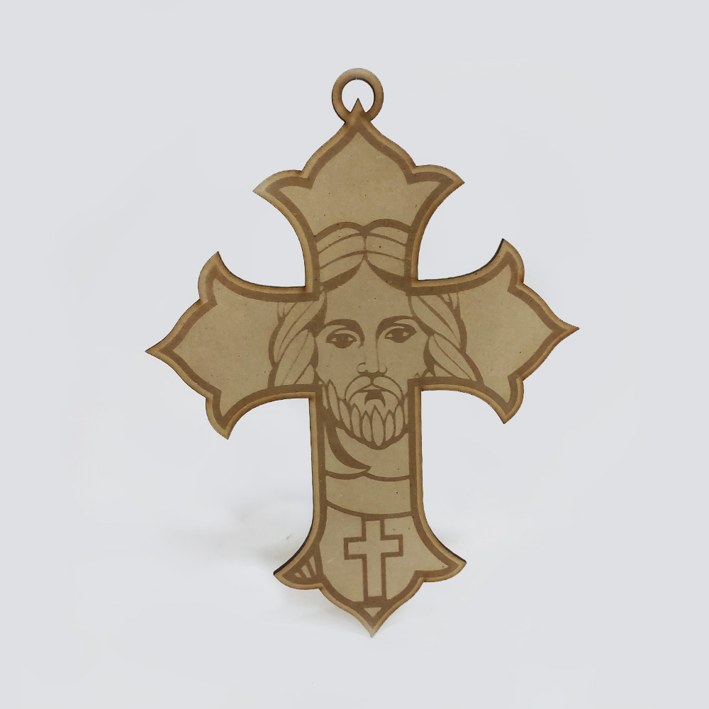 CRUZ IMAGEN CRISTO MDF 25*18.4CM *3MM