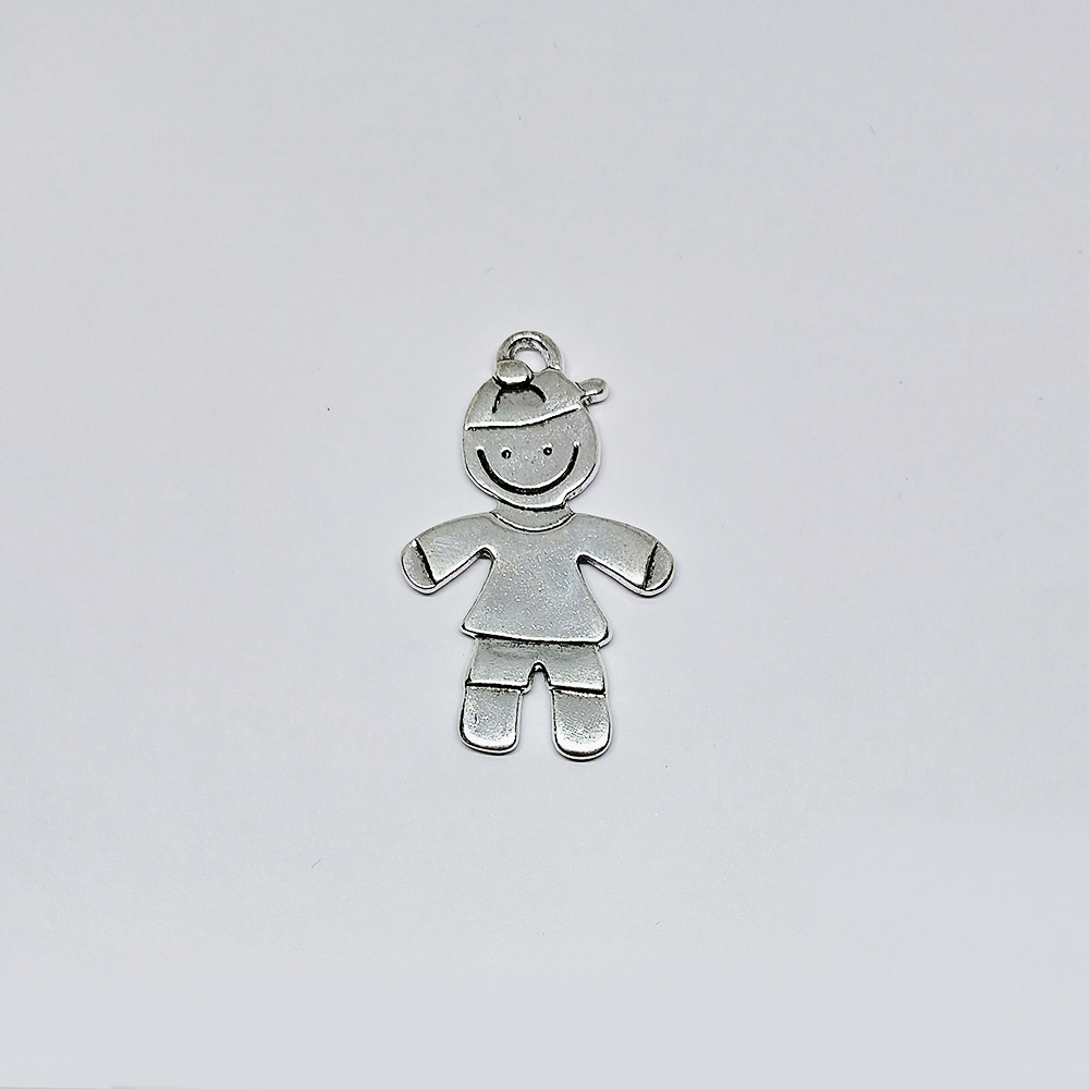 DIJE PEWTER NINO 55*35MM 16984