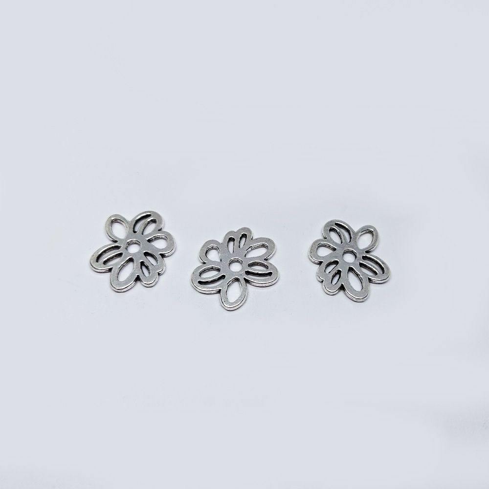 DIJE PEWTER FLOR 24*20MM 13913