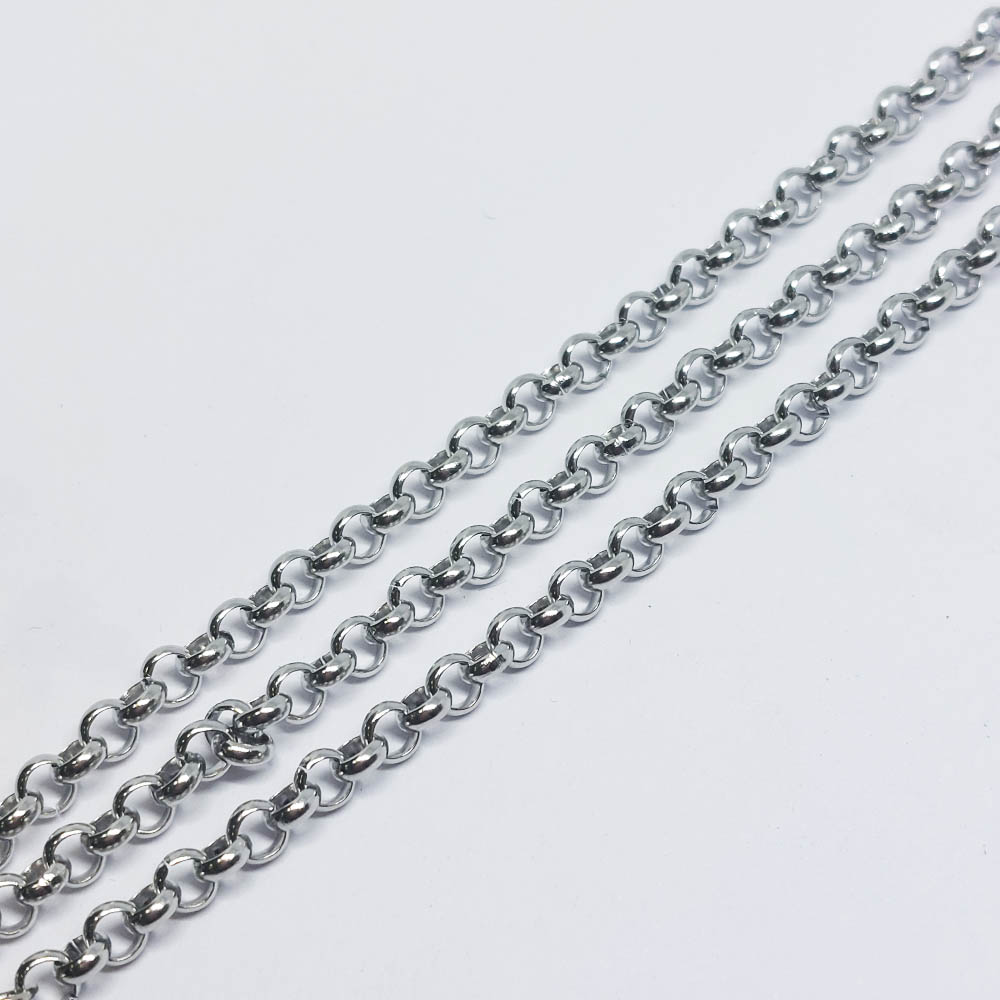 CADENA ACERO ESLABON REDONDO 4MM *50CM