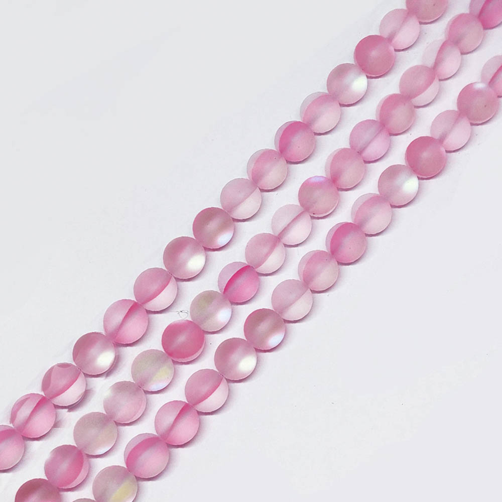 BOLA CUARZO ELECTRIFICADO ROSA 10MM