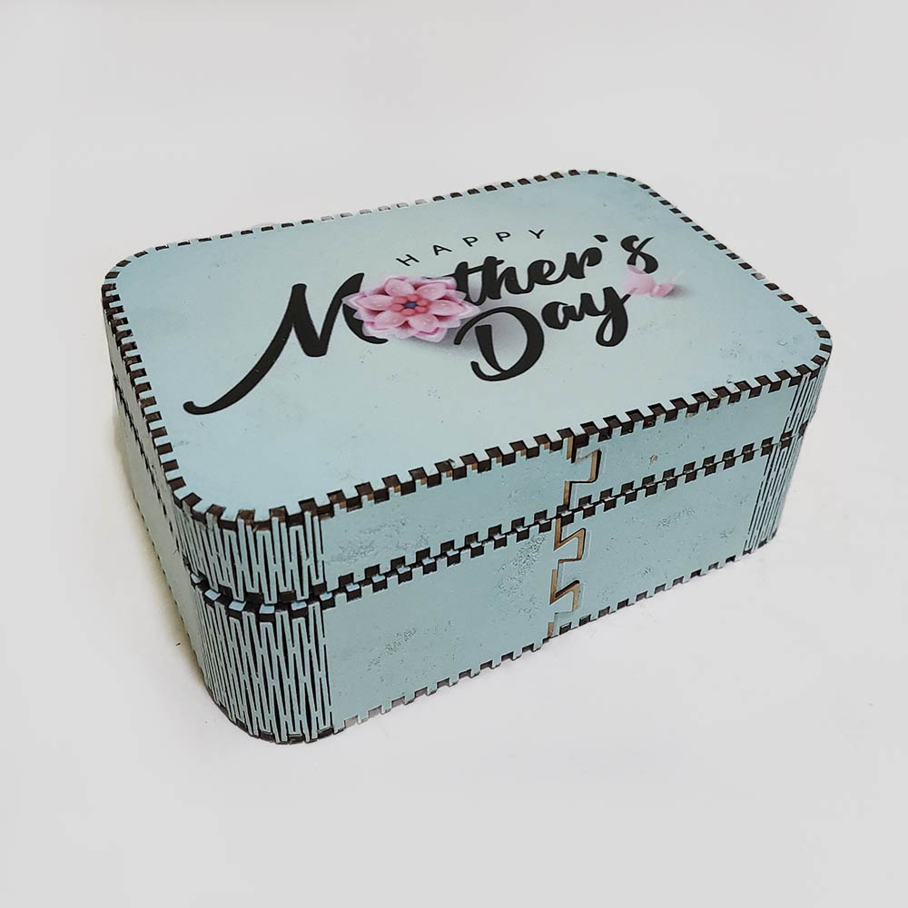 CAJA RECTANGULAR MDF CON IMPRESION UV 17*12*36.8CM *3MM