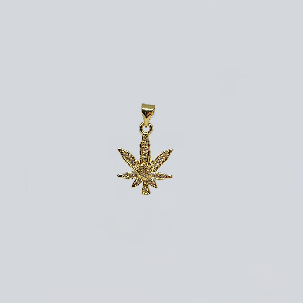 DIJE DORADO STRASS 20*15MM