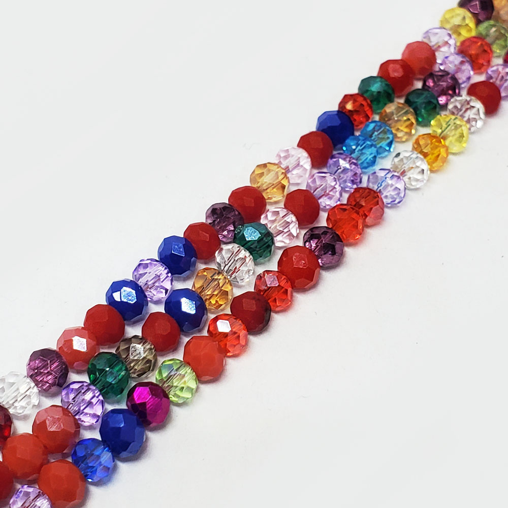 DONA CRISTAL 4MM SURTIDO DE COLORES
