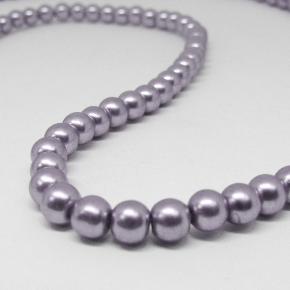 PERLA ACRILICA 6MM LILA