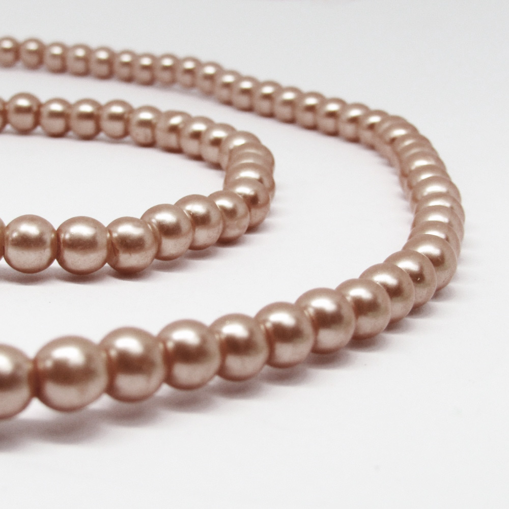 PERLA ACRILICA 6MM CHAMPAGNE #27