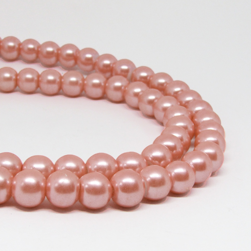PERLA ACRILICA 10MM ROSA VIEJA #25