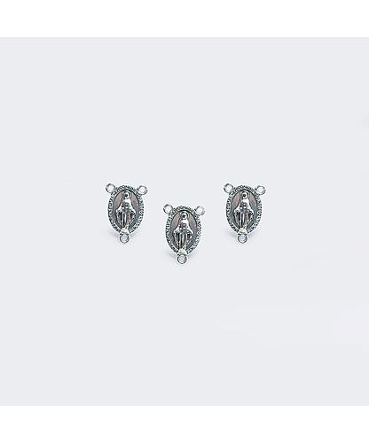PEWTER ENCUENTRO VIRGEN MEDALLA MILAGROSA 61333 *341PCS