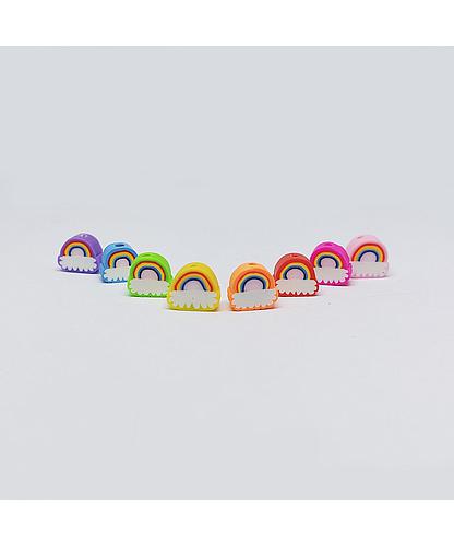 FIGURA FIMO ARCOIRIS MULTICOLOR 9MM *20PCS