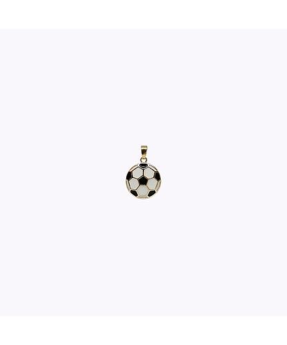 DIJE BALON DEPORTES BANO ORO DORADO 18MM