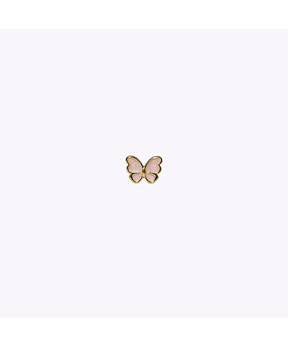 SEPARADOR MARIPOSA BANO DE ORO DORADO 10*13MM