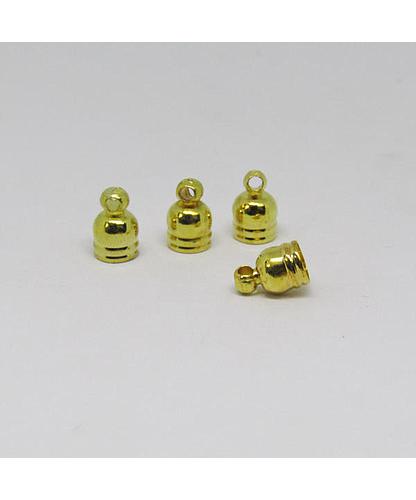 CAPUCHON CAMPANA # 6 DORADO *500PCS