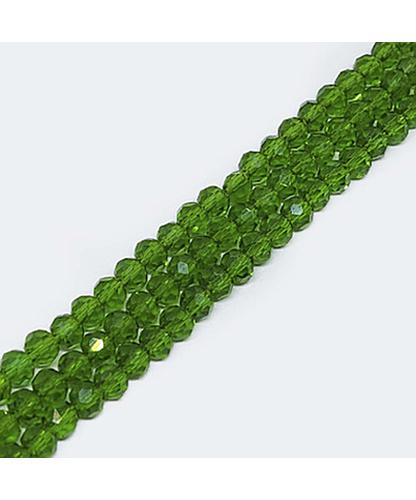 CRISTAL DONA VERDE TRANSPARENTE 8*10 MM