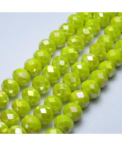 CRISTAL DONA AMARILLO MATE CLARO TORNASOL 7*8 MM