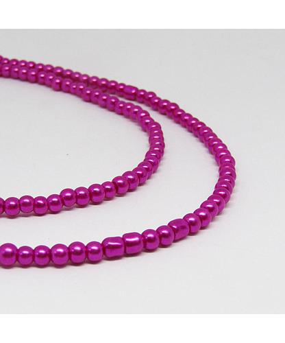 PERLA ACRILICA 4MM FUCSIA #38