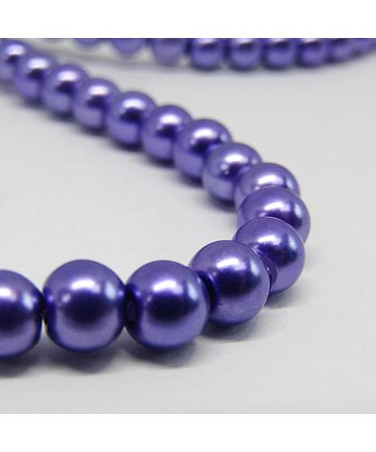 PERLA ACRILICA 6MM      MORADO